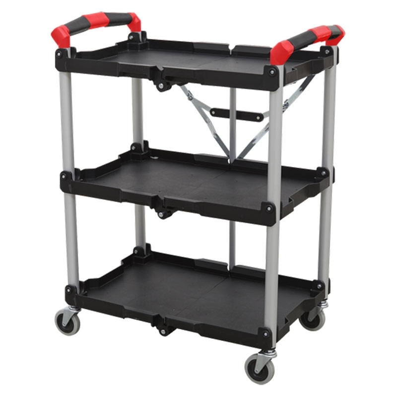 Sealey CX314 Folding Workshop Trolley 3-Level