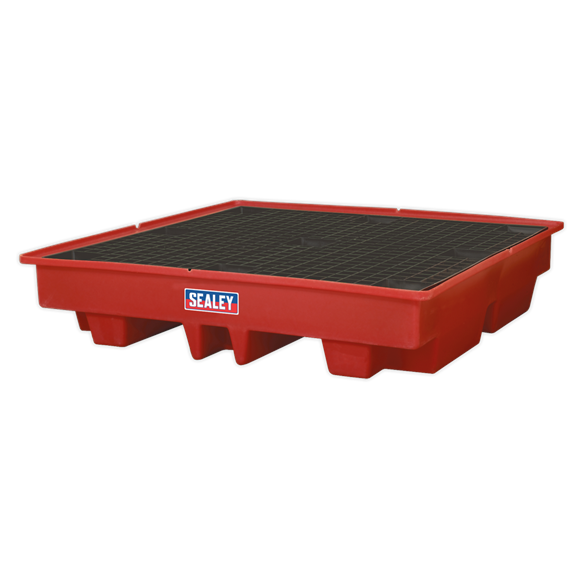 Sealey DRP13 Barrel Bund Polyethylene 1280 x 1280 x 275mm