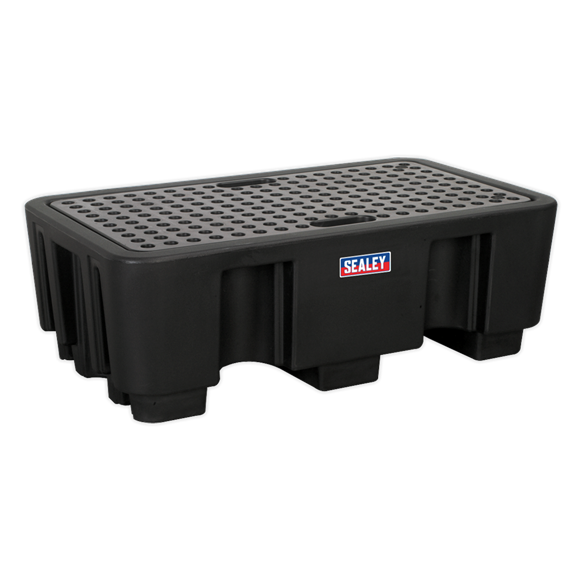 Sealey DRP17 Barrel Bund Polyethylene 1300 x 750 x 440mm 2 Drum