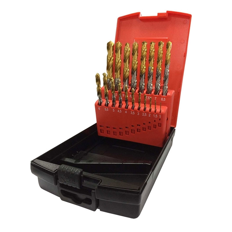 Osborn 25M HSS-E Goldex Jobber Drills Set