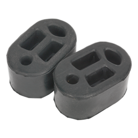 Sealey EX01 Exhaust Mounting Rubbers L70 x D45 x H37 (Pack of 2)