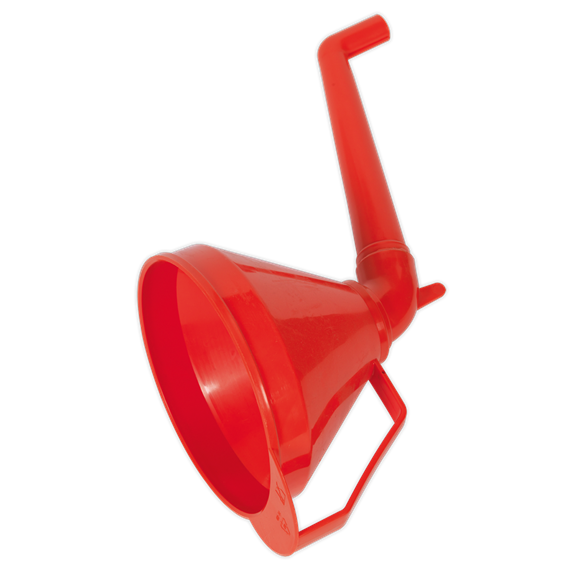 Sealey F16 Funnel with Fixed Offset Spout & Filter Medium Ø160mm