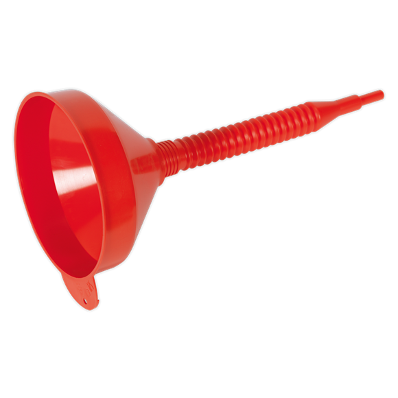 Sealey F2F Flexi-Spout Funnel Medium Ø200mm with Filter