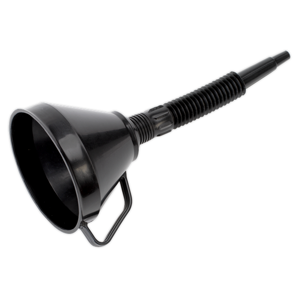 Sealey F6 Funnel with Flexible Spout & Filter Ø160mm