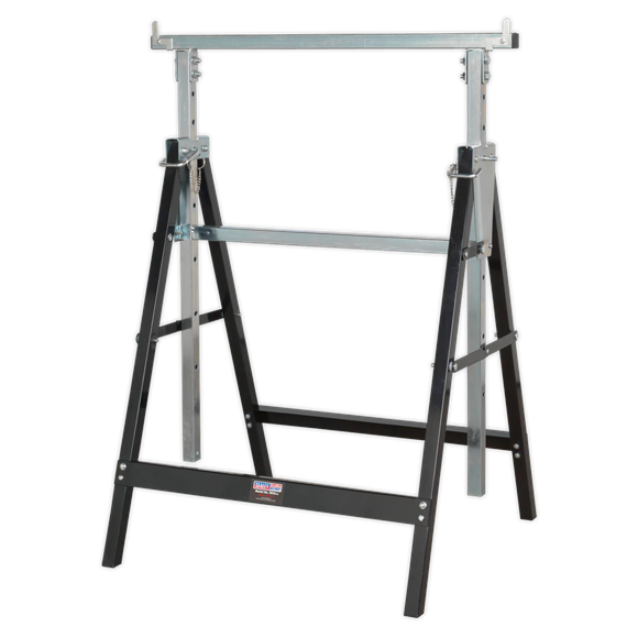 Sealey FDT3 Fold Down Telescopic Trestle 200kg Capacity