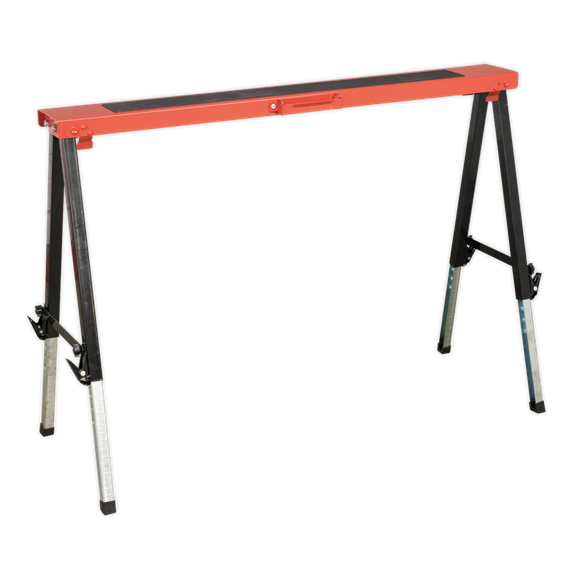 Sealey FTAL1 Fold Down Trestle with Adjustable Legs 150kg Capacity