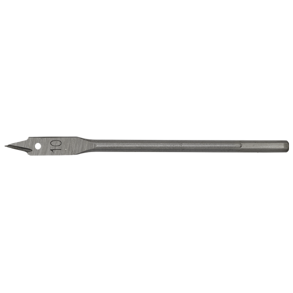 Sealey FWB10 Flat Wood Bit Ø10mm x 152mm