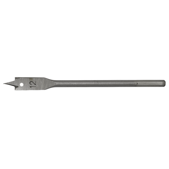 Sealey FWB12 Flat Wood Bit Ø12mm x 152mm