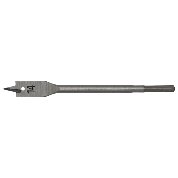 Sealey FWB14 Flat Wood Bit Ø14mm x 152mm