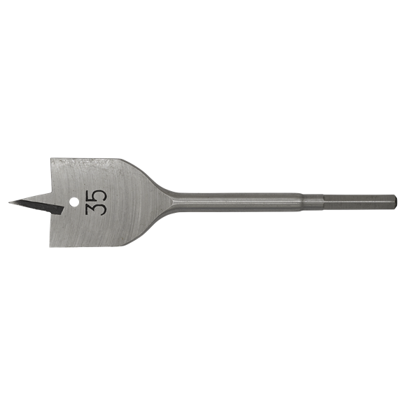 Sealey FWB35 Flat Wood Bit Ø35mm x 152mm