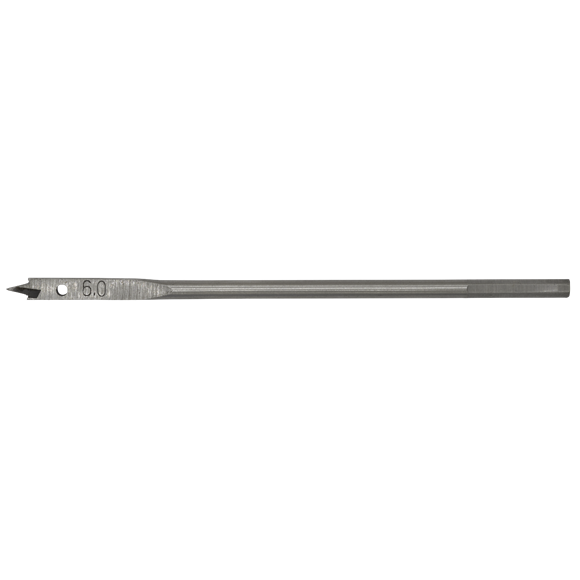 Sealey FWB60 Flat Wood Bit Ø6mm x 152mm