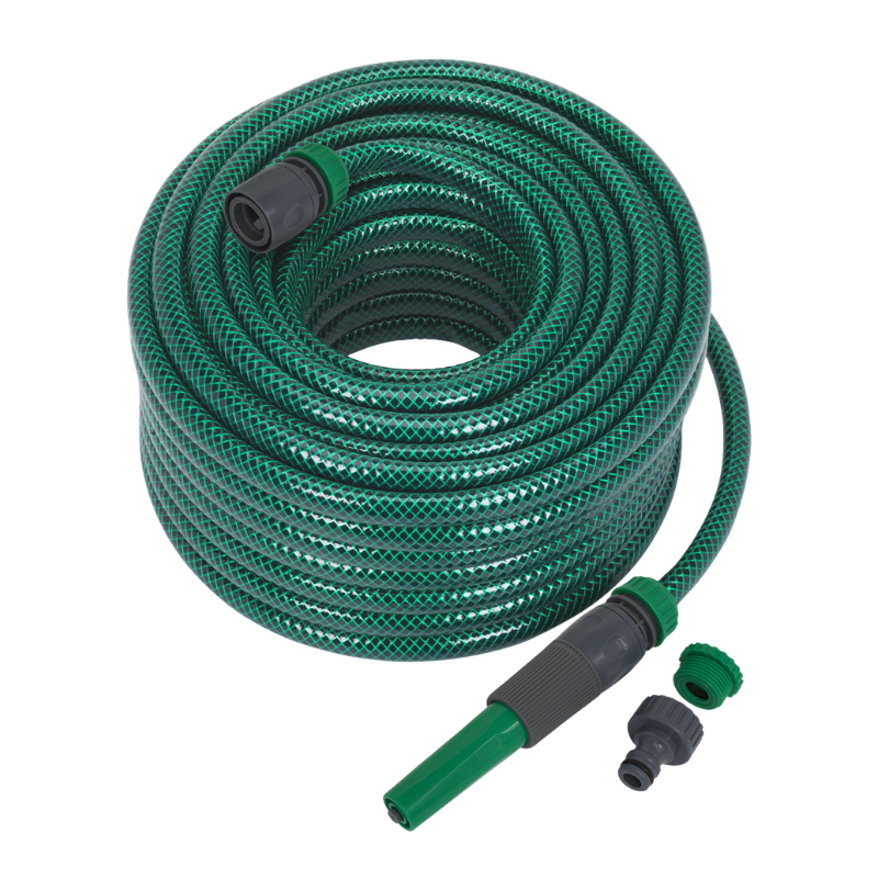 Sealey GH30R Water Hose 30m with Fittings