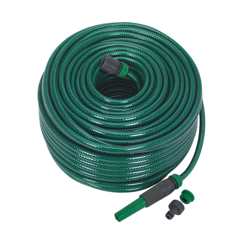 Sealey GH80R Water Hose 80m with Fittings