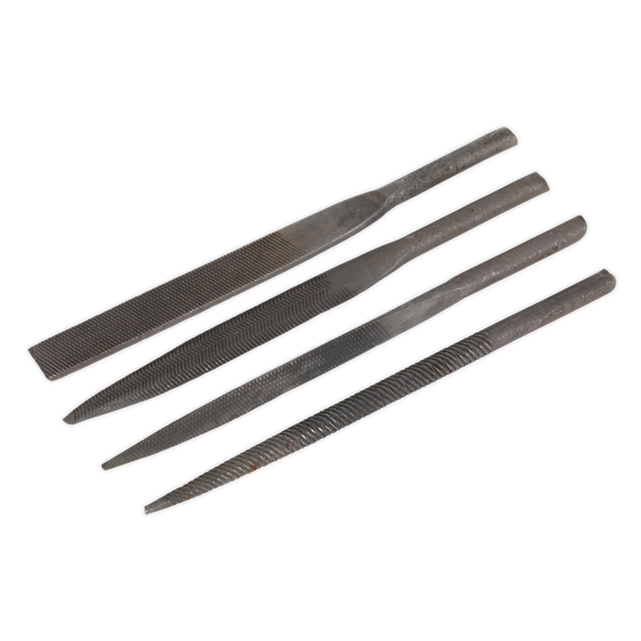 Sealey GSA345F Needle File Set 4pc for GSA345