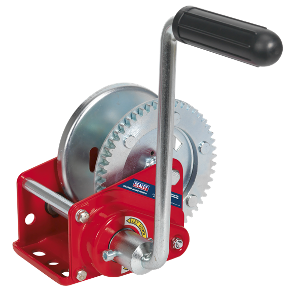 Sealey GWE1200B Geared Hand Winch with Brake 540kg Capacity