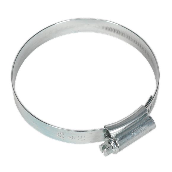 Sealey HCJ3X HI-GRIP® Hose Clip Zinc Plated Ø60-80mm Pack of 10