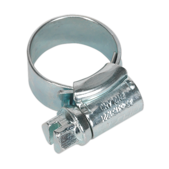Sealey HCJM00 HI-GRIP® Hose Clip Zinc Plated Ø11-16mm Pack of 30