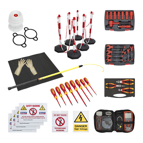 Sealey HP55KITCOMBO Hybrid Workshop Tool Kit