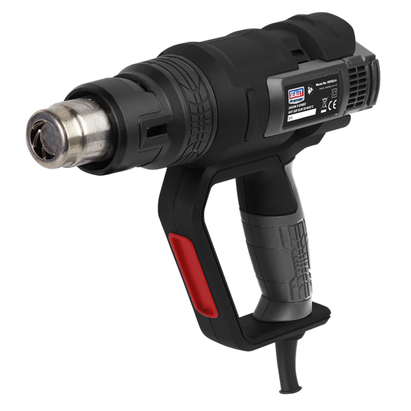 Sealey HS102 Hot Air Gun 2000W 3-Speed 50-600°C Variable Heat