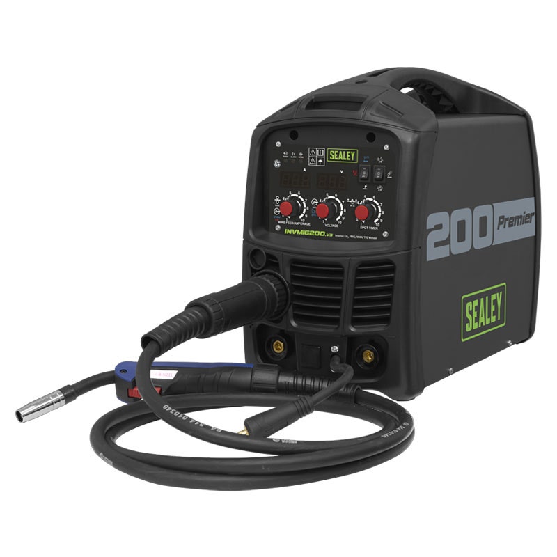 Sealey INVMIG200 Inverter Welder MIG, TIG & MMA 200A