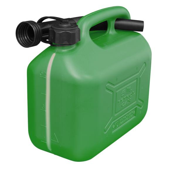 Sealey JC5G Fuel Can 5L - Green