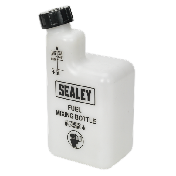 Sealey JMIX01 Petrol/Fuel 2-Stroke Mixing Bottle 1L