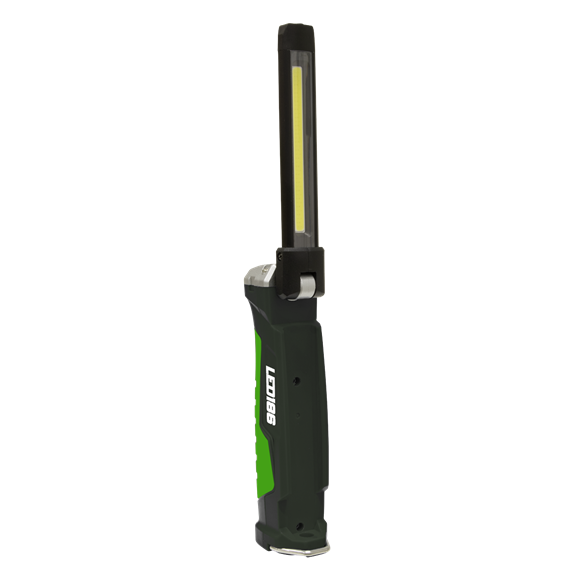 Sealey LED186 Rechargeable Slim Folding Inspection Light 6W COB & 1W SMD LED Lithium-ion
