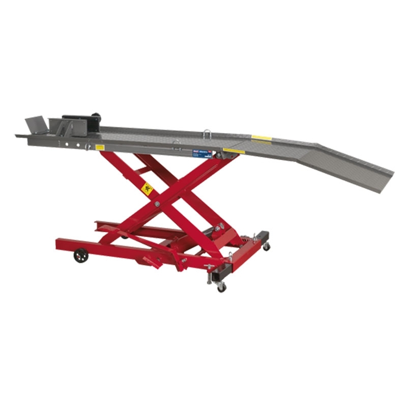 Sealey MC365 Motorcycle Lift 365kg Capacity Hydraulic