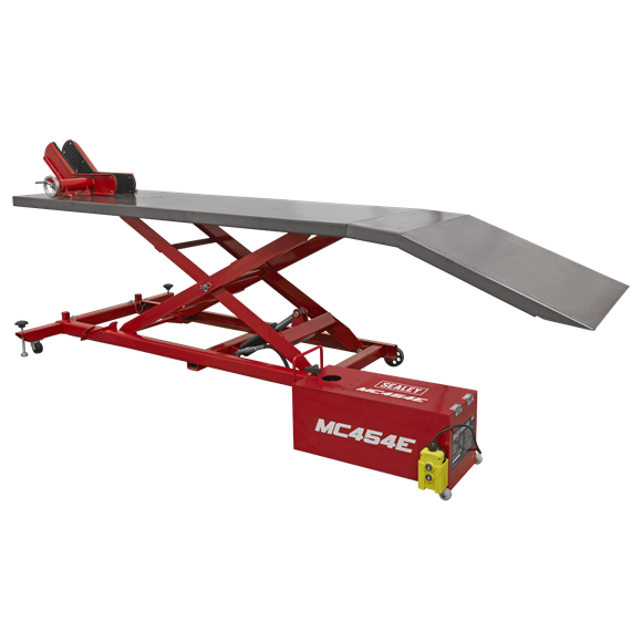 Sealey MC454E Motorcycle Lift 450kg - 12V Electro/Hydraulic