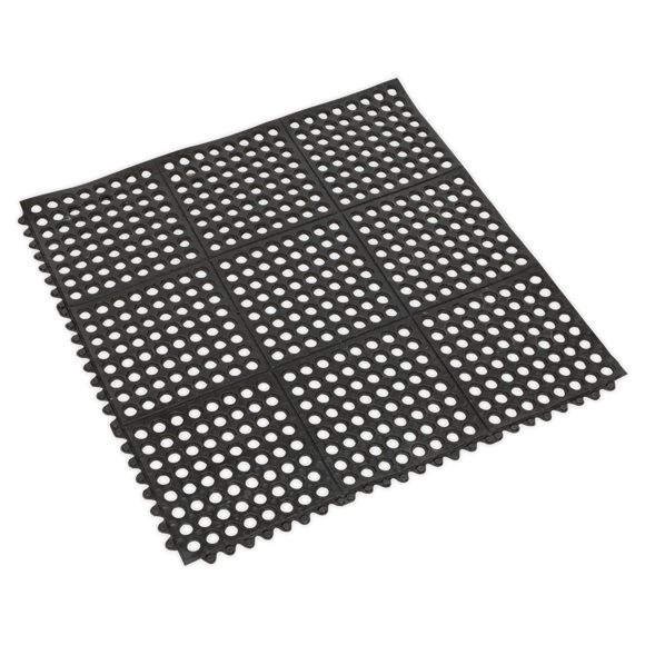 Sealey MIC9292 Interlocking Anti-Fatigue Matting 920 x 920mm