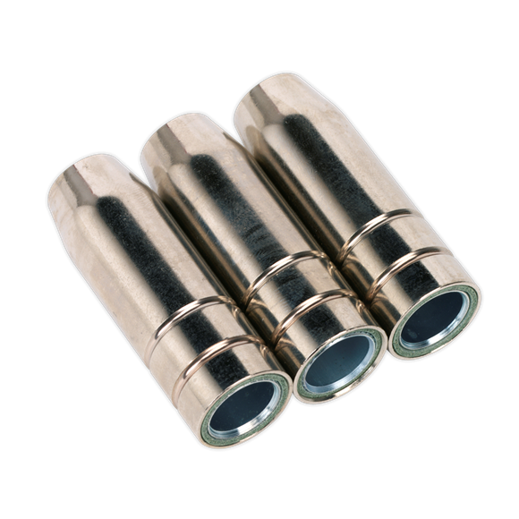 Sealey MIG955 Conical Nozzle MB15 Pack of 3