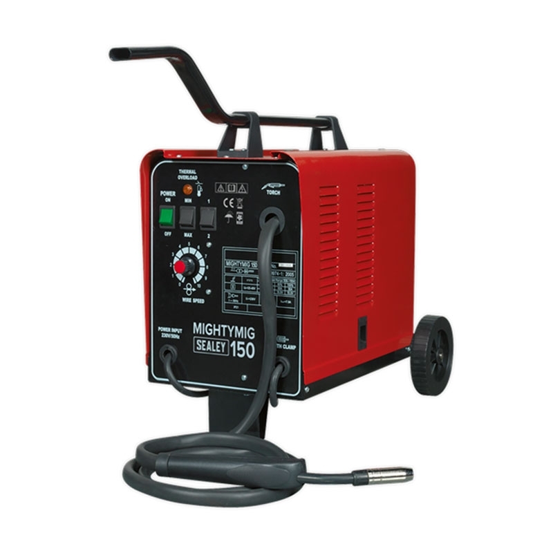 Sealey MIGHTYMIG150 Professional Gas/No-Gas MIG Welder 150Amp 230V