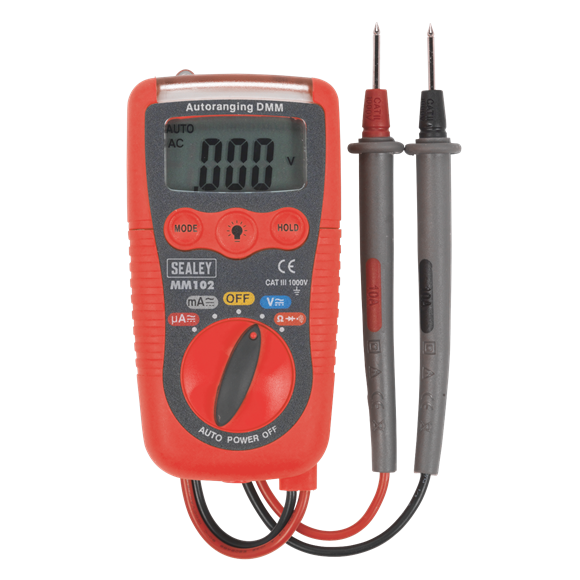 Sealey MM102 Professional Auto-Ranging Digital Multimeter