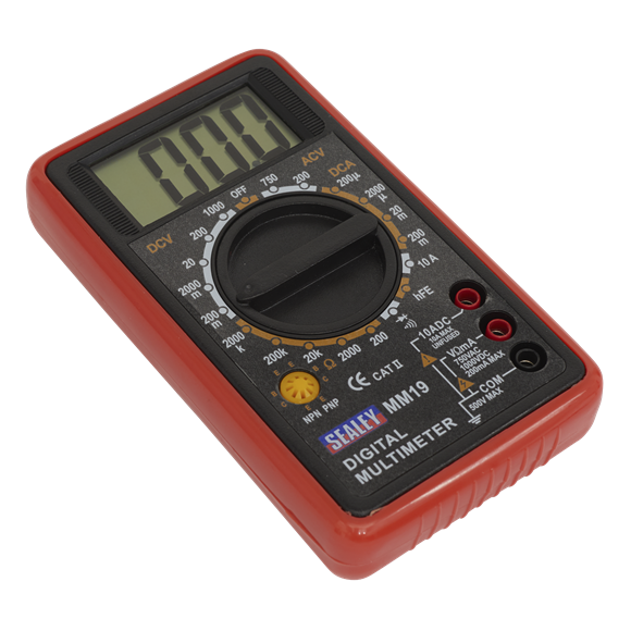 Sealey MM19 Digital Multimeter 7-Function