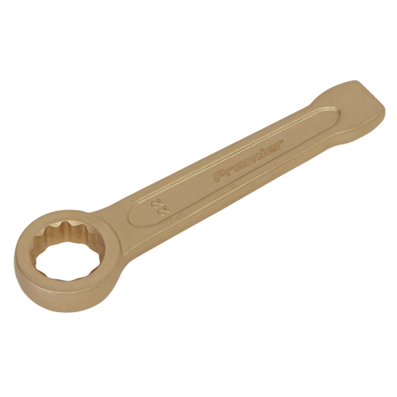 Sealey NS028 Slogging Spanner Ring End 22mm - Non-Sparking