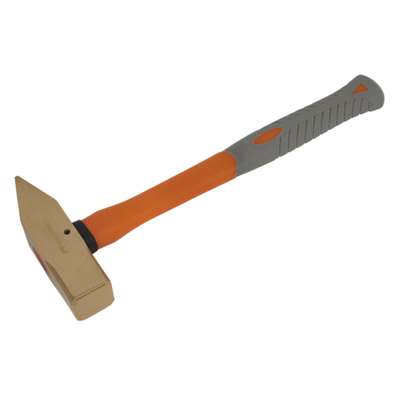 Sealey NS079 Cross Pein Engineer's Hammer 2.2lb - Non-Sparking