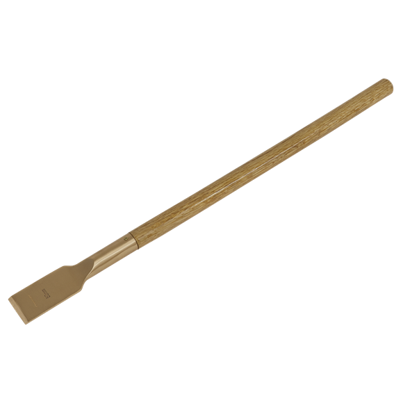 Sealey NS112 Scraper Long Handle 50 x 690mm - Non-Sparking