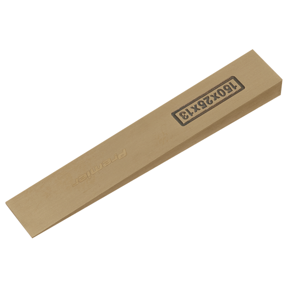 Sealey NS120 Wedge 150 x 25 x 13mm - Non-Sparking
