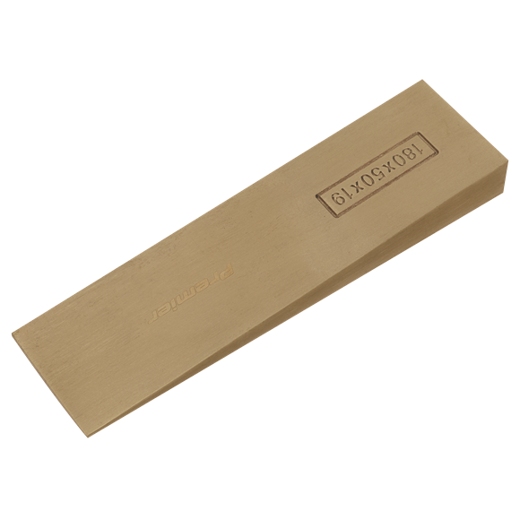 Sealey NS121 Wedge 180 x 50 x 19mm - Non-Sparking