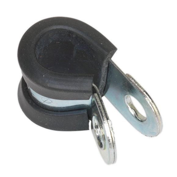 Sealey PCJ10 P-Clip Rubber Lined Ø10mm Pack of 25