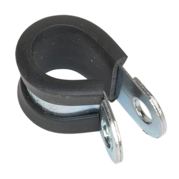 Sealey PCJ13 P-Clip Rubber Lined Ø13mm Pack of 25