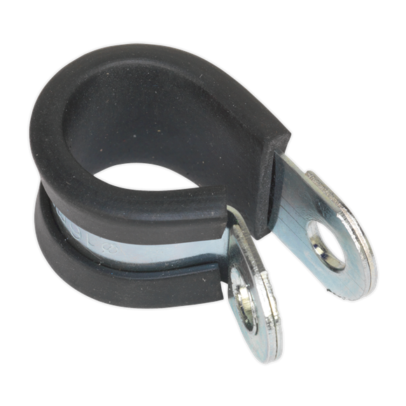 Sealey PCJ16 P-Clip Rubber Lined Ø16mm Pack of 25