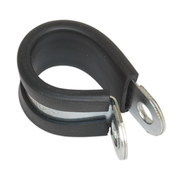 Sealey PCJ21 P-Clip Rubber Lined Ø21mm Pack of 25