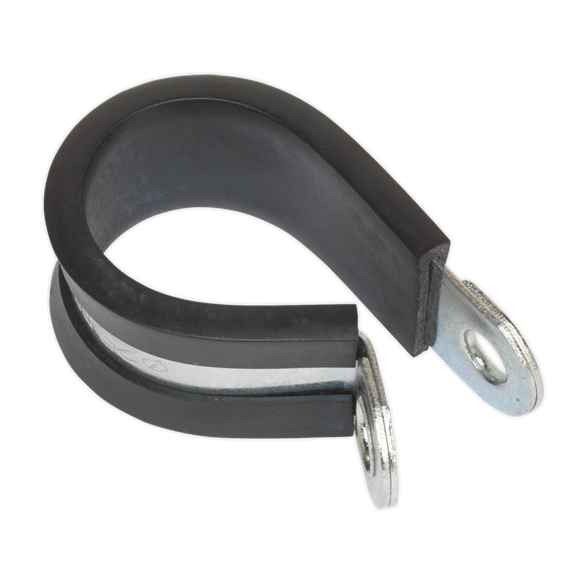 Sealey PCJ25 P-Clip Rubber Lined Ø25mm Pack of 25