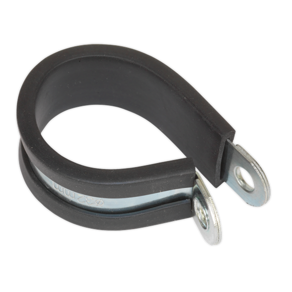 Sealey PCJ35 P-Clip Rubber Lined Ø35mm Pack of 25