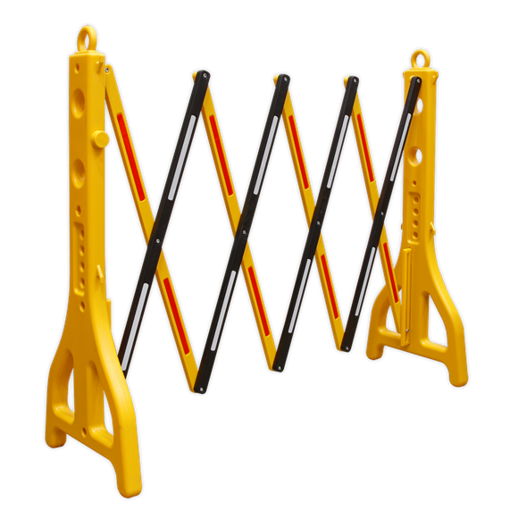 Sealey PFB2500 Folding Barrier 2500mm Plastic