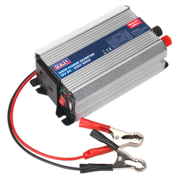 Sealey PI300 Power Inverter 300W 12V DC - 230V~50Hz