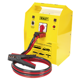 Sealey PowerStart Emergency Heavy-Duty Jump Starter 1000hp Start 12/24V