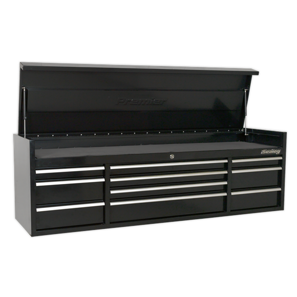 Sealey PTB181510 Topchest 10 Drawer 1830mm Heavy-Duty Black