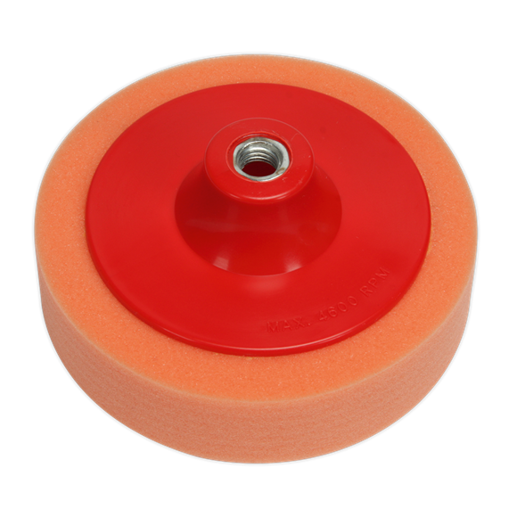 Sealey PTC150CHM Buffing & Polishing Foam Head Ø150 x 50mm M14 x 2mm - Medium
